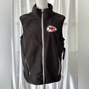 NWT Kansas City Chiefs Fleece Vest